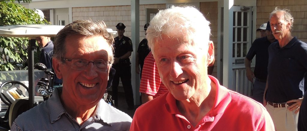 Alex with Bill Clinton